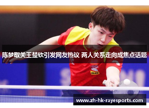 陈梦取关王楚钦引发网友热议 两人关系走向成焦点话题 陈梦取关王楚钦引发网友热议 两人关系走向成焦点话题